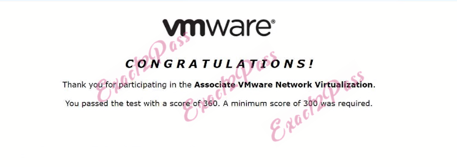 Verified passing result for VCTA-NV 2021 1v0-41.20 exam 1